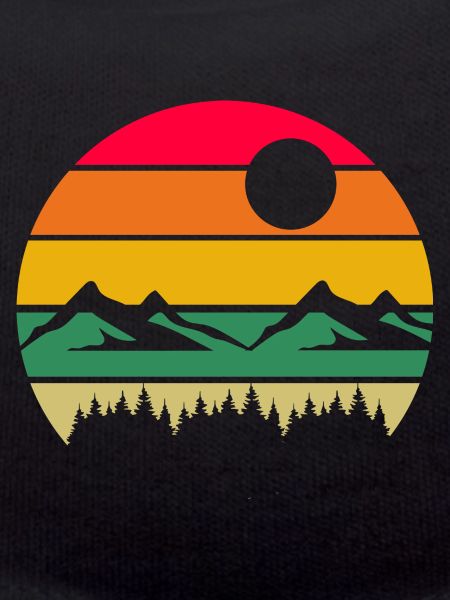 Hikers Mountaineer Retro Nature