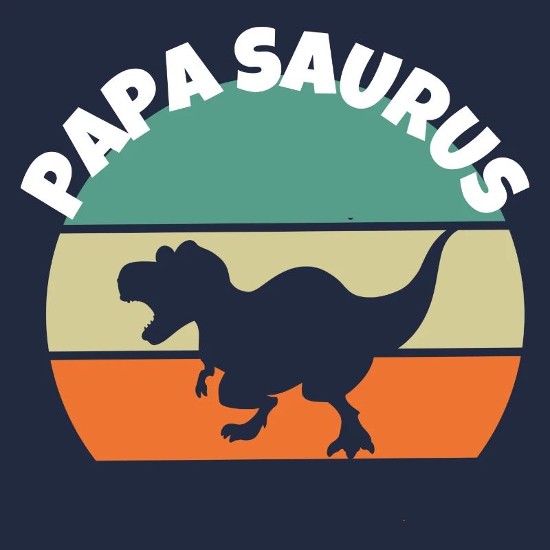 Papasaurus Dino Papa Vatertag Geschenk Dinosaurier