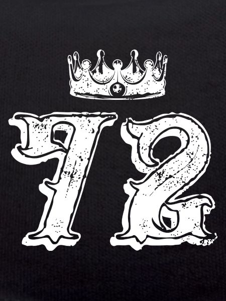 72 Number crown