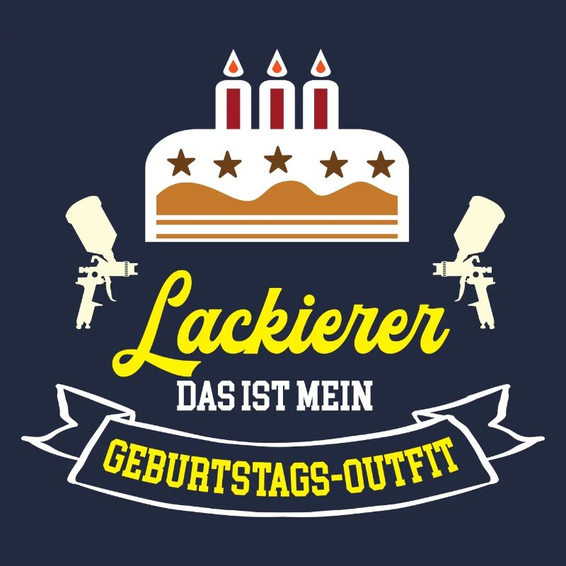 Lackierer Geburtstag Geburtstagsgeschenk Maler