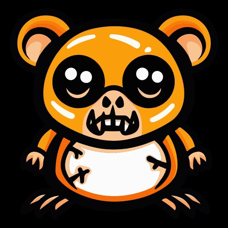 Hamster Halloween Comic Lustig