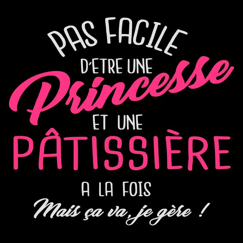 Princesse et pâtissière