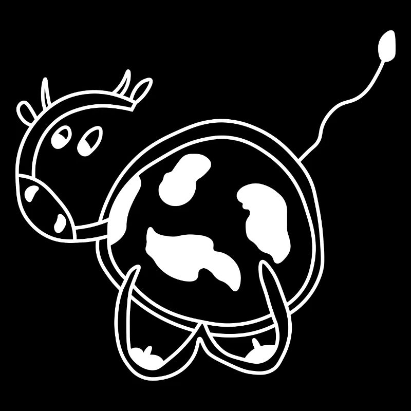 Vache Vache Lettres Animal