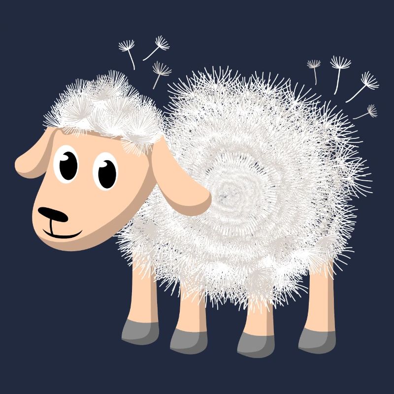 Farmer Farmer Comic Cartoon Sheep Wool Sheep