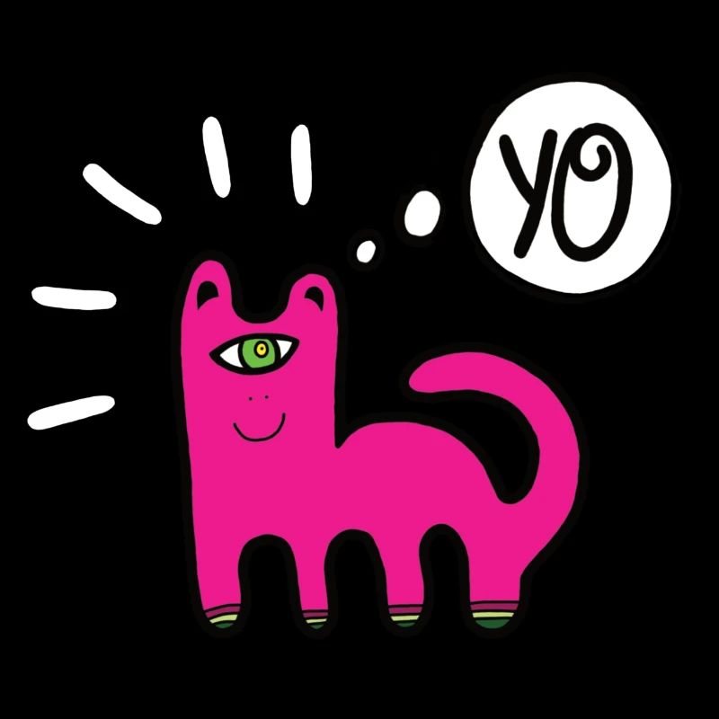 Cat funny speech bubble