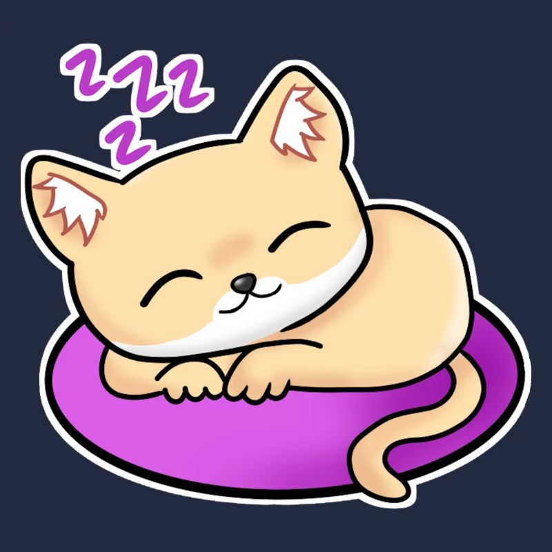 manqiwZzz Cat Sleeping Zzz Comic
