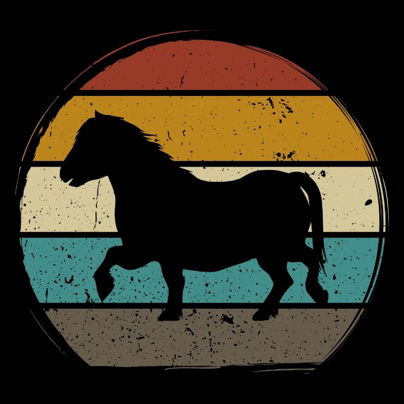 Shetty Shetland Poney rétro
