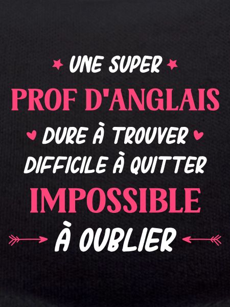 Super prof d'anglais