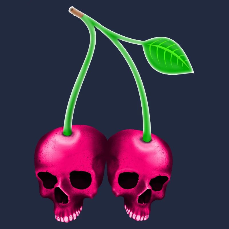Crâne Cherry Pink