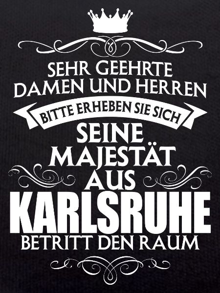 KARLSRUHE - Majestät