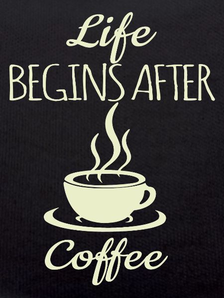 Coffee saying