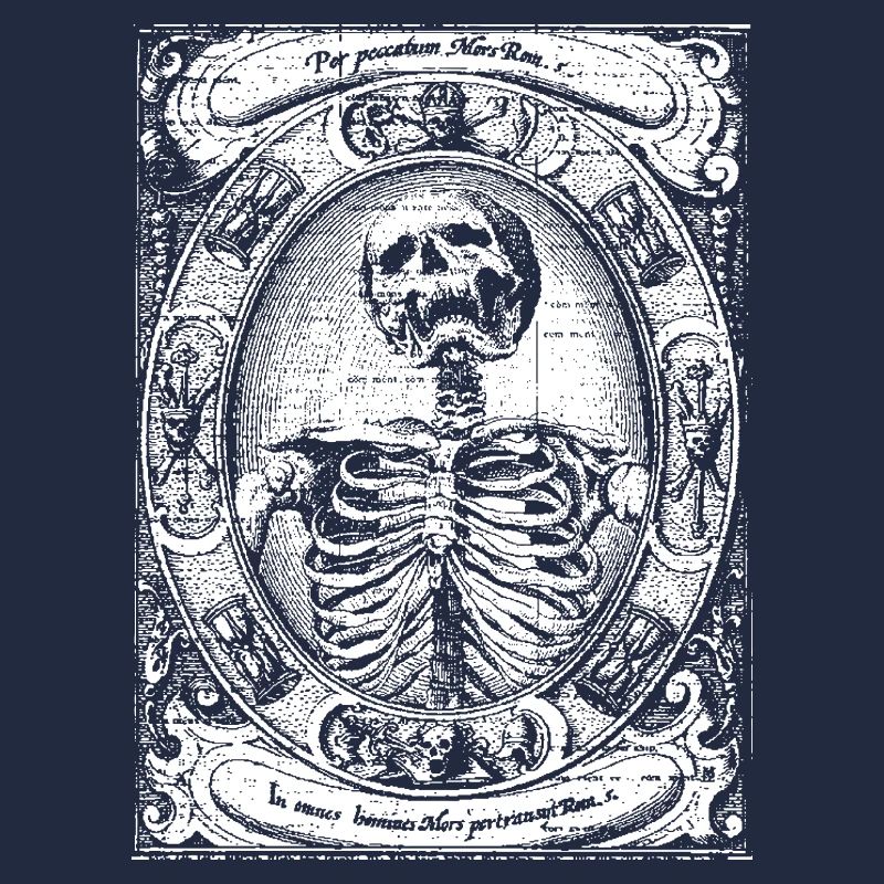Skelett Gothic Okkult Geschenk