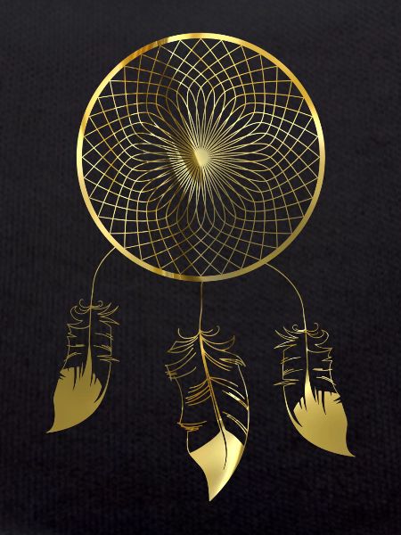 Dream catcher Gold Edit.