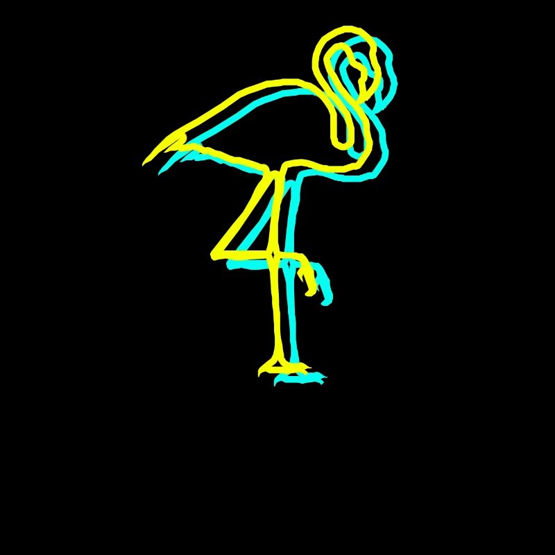 neon Flamingo