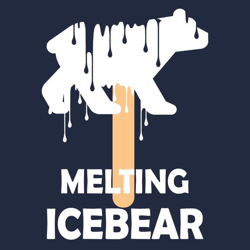 Schmelzender Eisbär