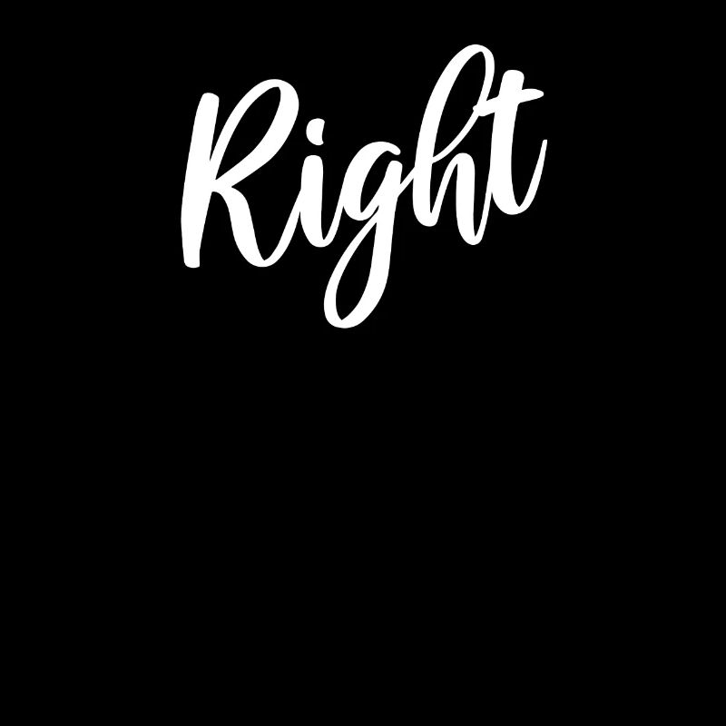 right richtig