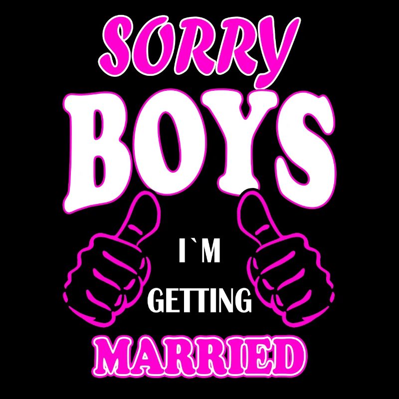 Sorry boys but I marry JGA wedding gift