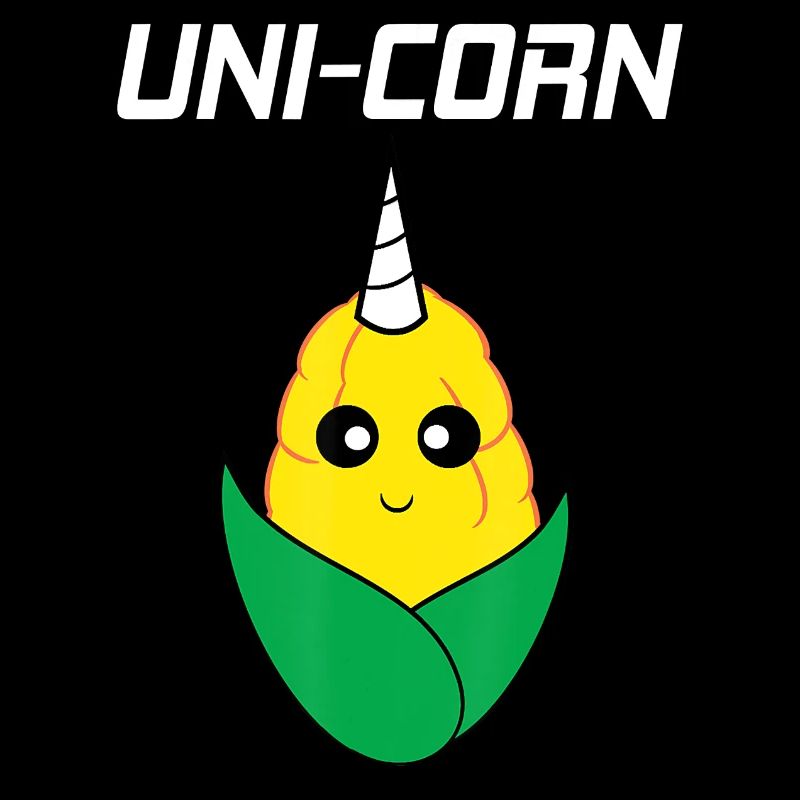 Uni Corn Corn on the Cob Einhorn