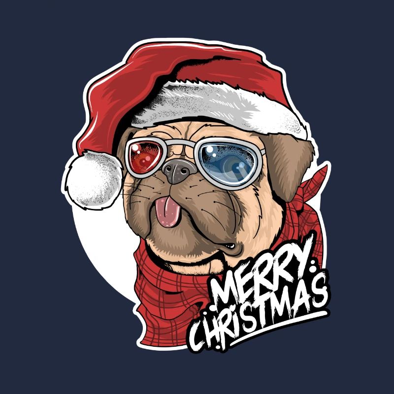 Chien de Noël - Joyeux Noël