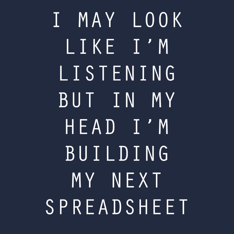 Spreadsheet Obsessed