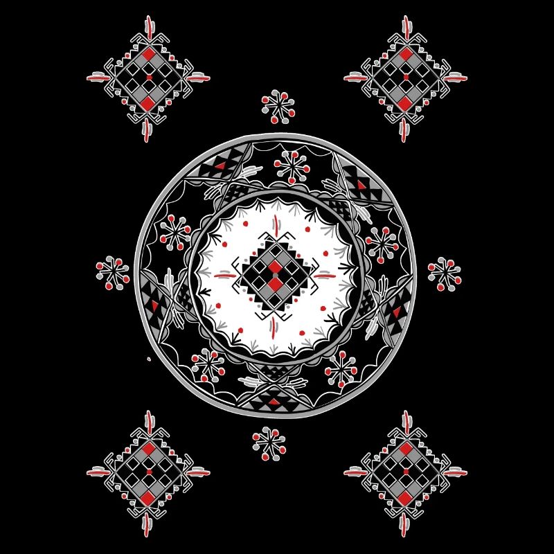Muster Kabyle Töpferwaren