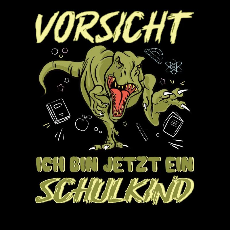 T-Rex Einschulung Schulkind