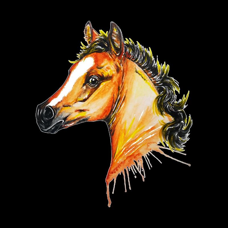 Horse, Arabian thoroughbred foal