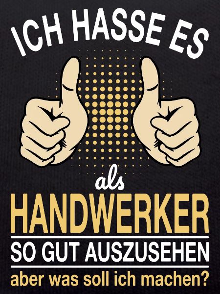 Handwerker Spruch