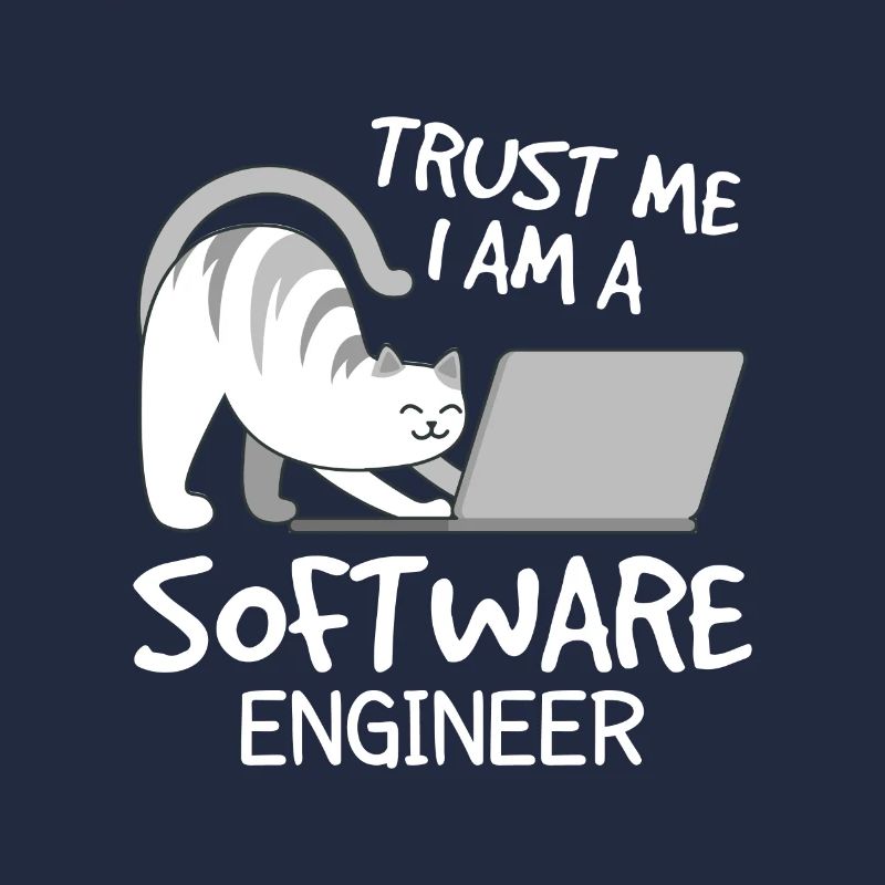 Software Engineers trust in programmer cat