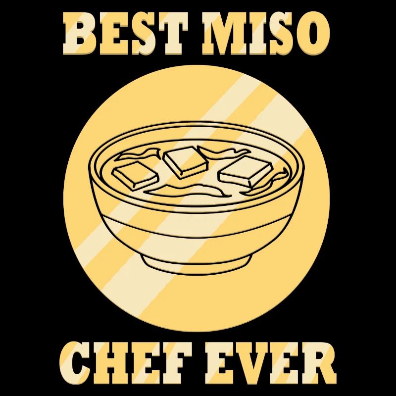 Miso Chef Japanischer Ramen Lover Ironischer