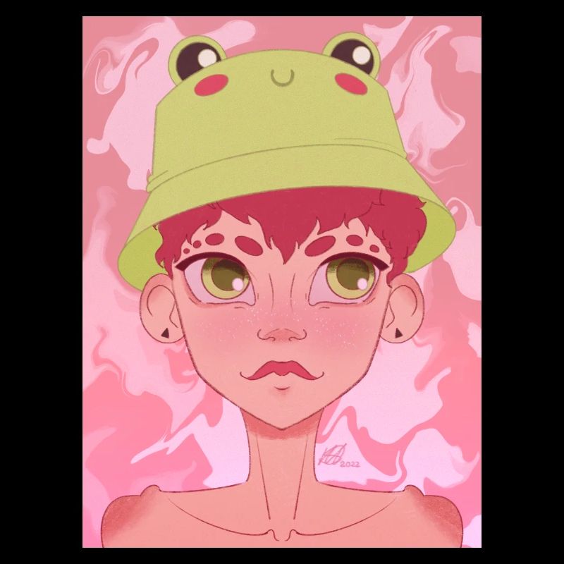 Frog hat
