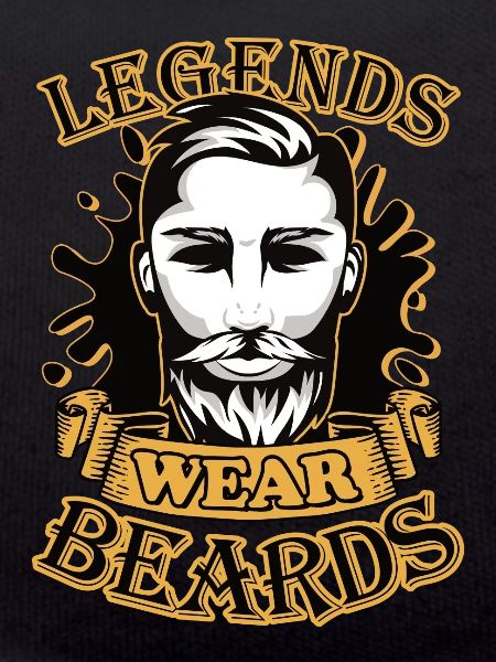Legends wear beards