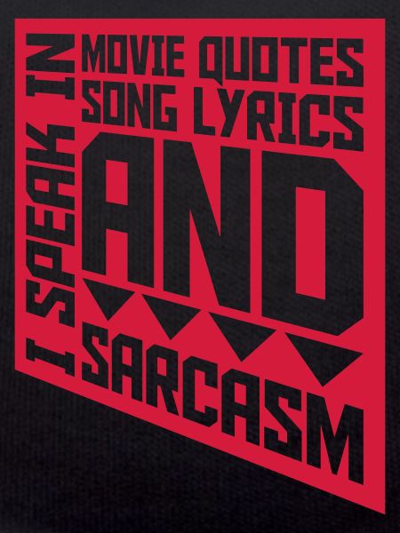speak lyrics and sarcasm