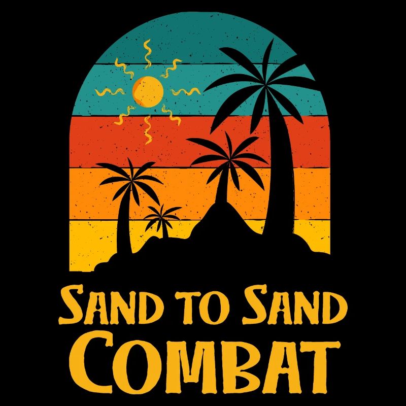 Sable à sable Combat Beach Friends Ocean Buddy
