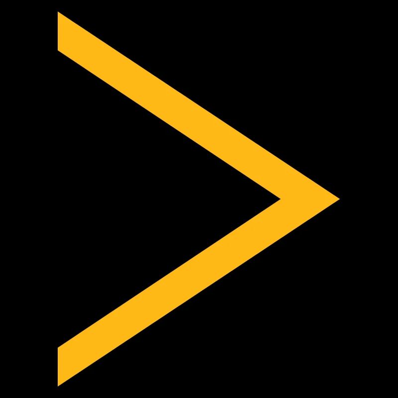 Yellow arrow