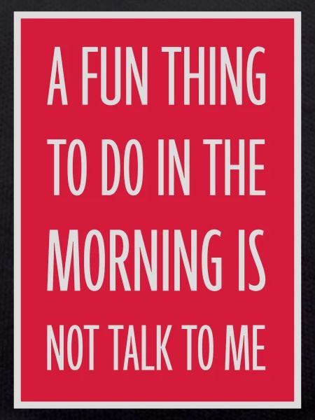 not talk to me