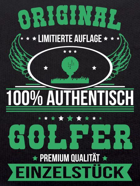 Golfer - Original 100% Authentisch