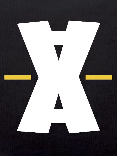 Art numérique Double X dash