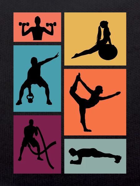 Fitness Übung Workout Fitnessstudio