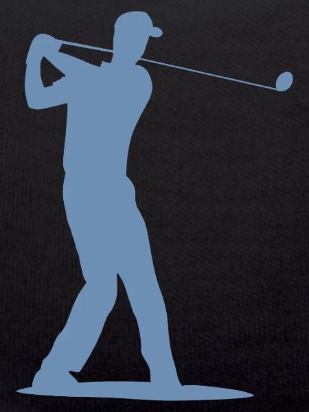 Golfer Silhouette - Tee Golf