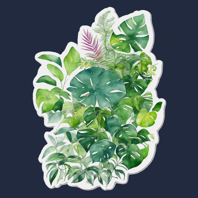 Feuilles de jungle