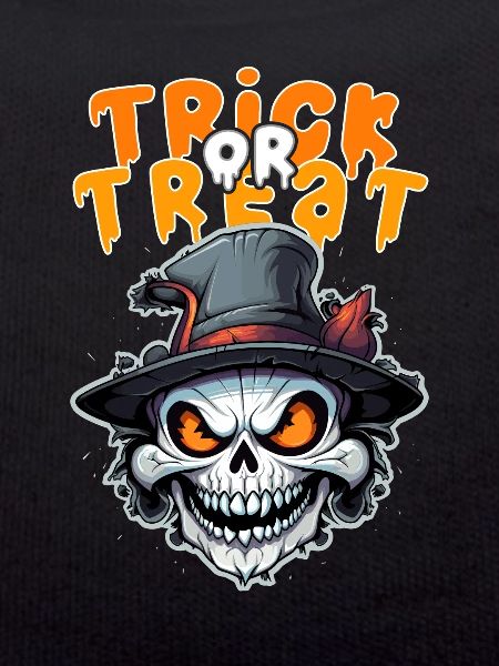 Halloween Design Squelette effrayant