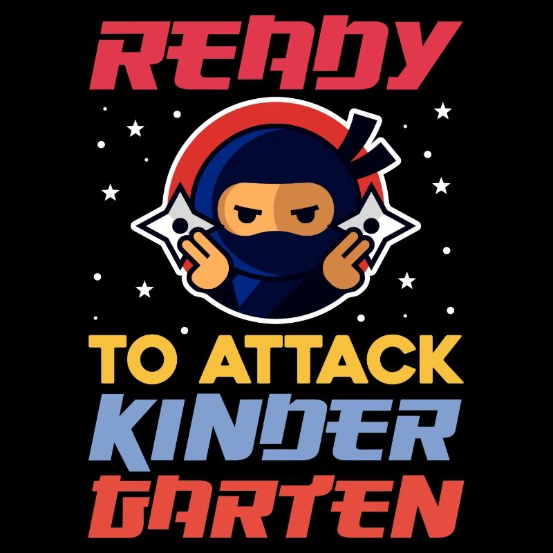 Prêt à attaquer Kinder Garten Design pour un enfant