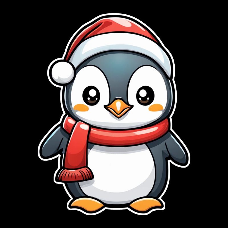 Penguin Christmas Hat