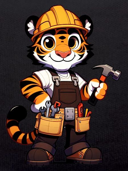 Artisan tigre mignon