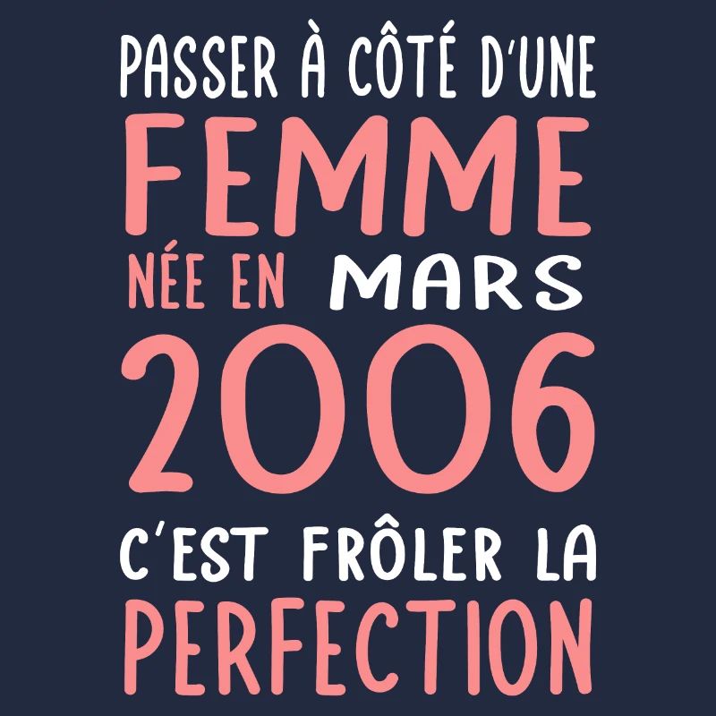 Anniversaire 18 ans - Née en Mars 2006