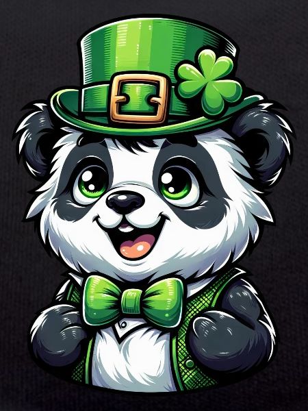 St. Patrick's Panda Feier
