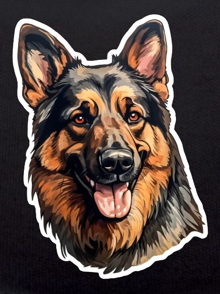 German Shepherd Artistic