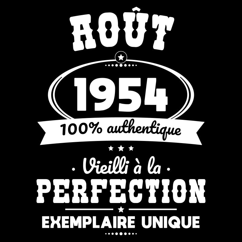 70th Anniversary - August 1954 Perfection