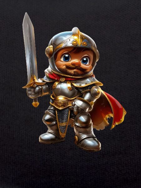 Knight Arthur #lovely toons